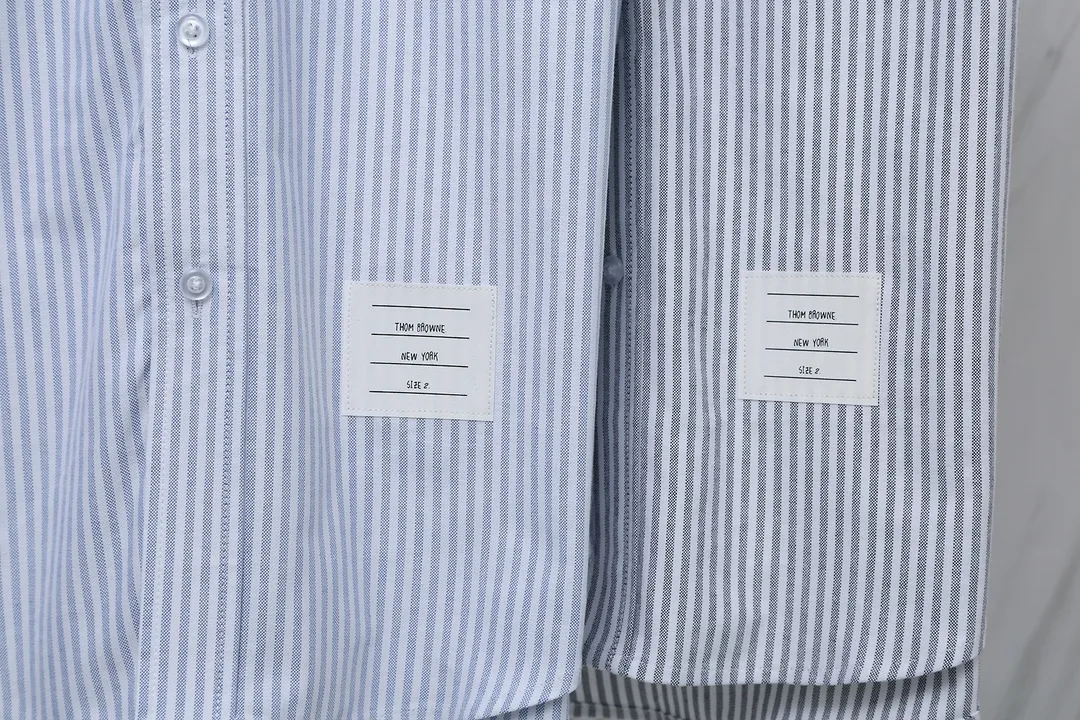 ：970（TB + ） THOM BROWNE . TB Classic + ZP Authentic Same Style TB ：Blue /Gray Size：0/1/2/3/4